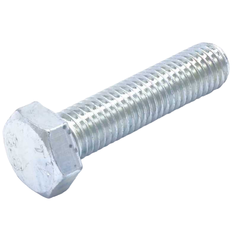 DIN 931 Sechskantschrauben Teilgewinde Stahl 8.8 gelb chromatiert, 3,39
